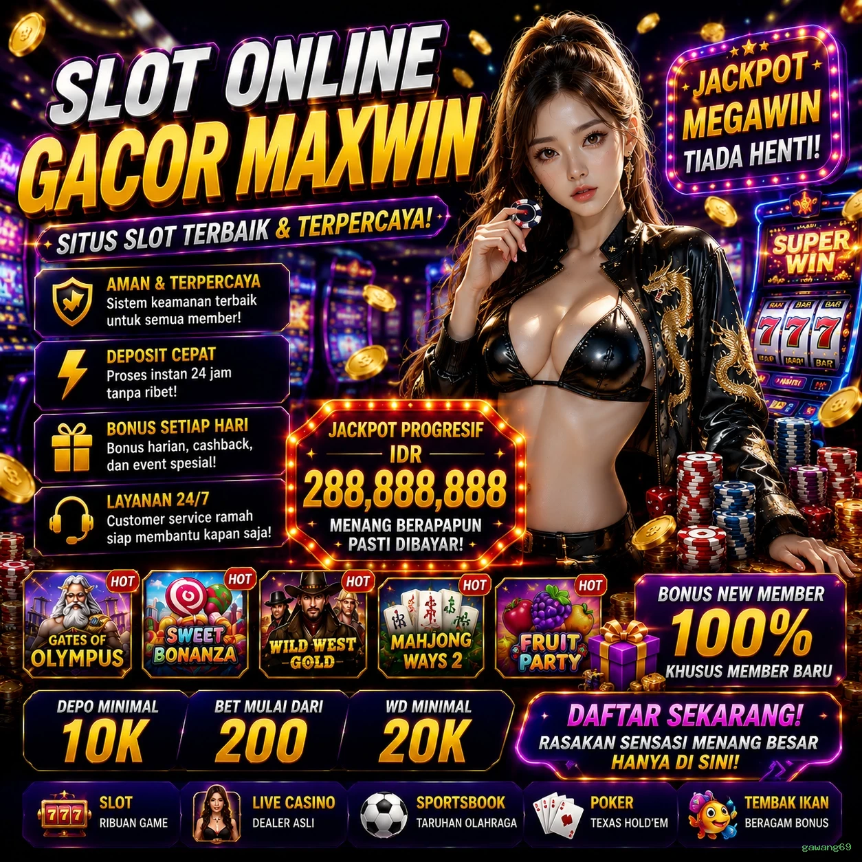Mengungkap Ragam Permainan di gawang69